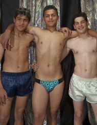 Young gays Aleks, Mario and Raicho