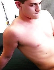 Horny Twink Tyler Griffin Playing With Himself