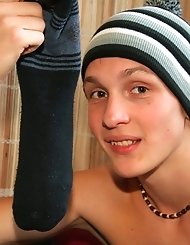 Teen gays use dildos for anal sex
